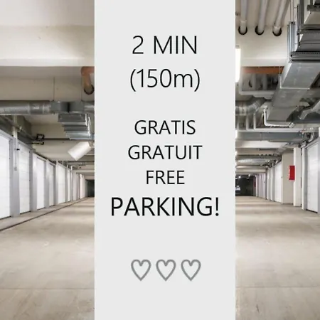 Penthouse Centrum Met Binnen- En Buitenterras En Gratis Garagebox 奥斯滕德